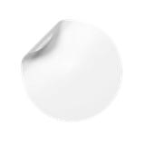 Paper sticker edge